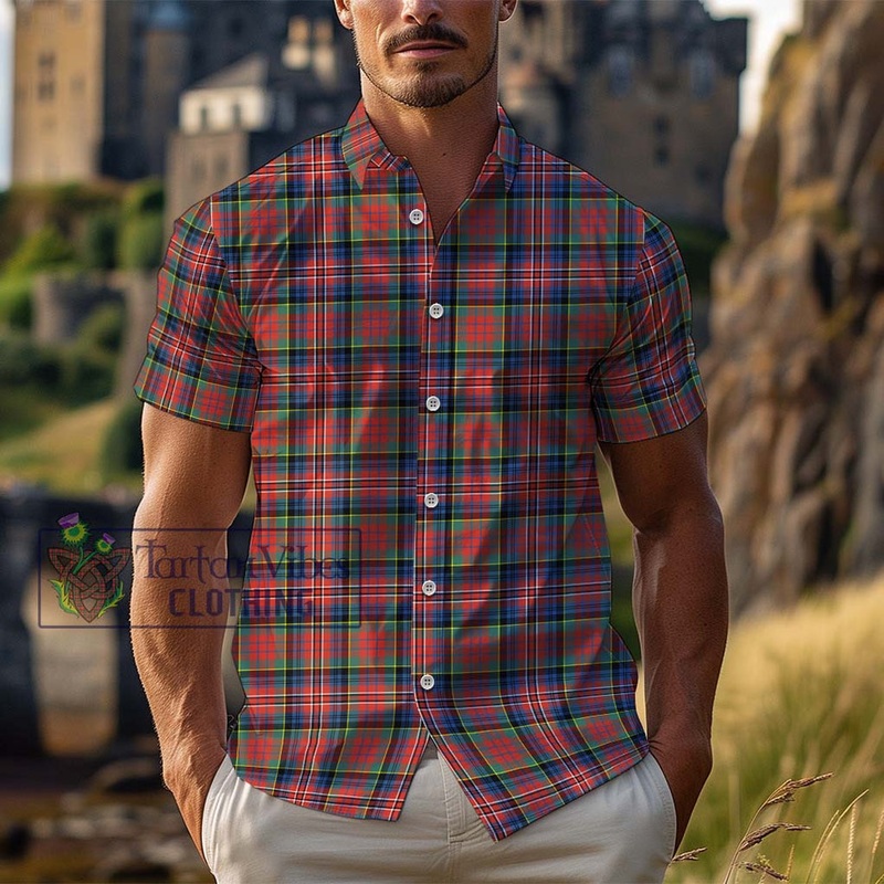 McPherson Ancient Tartan Cotton Hawaiian Shirt