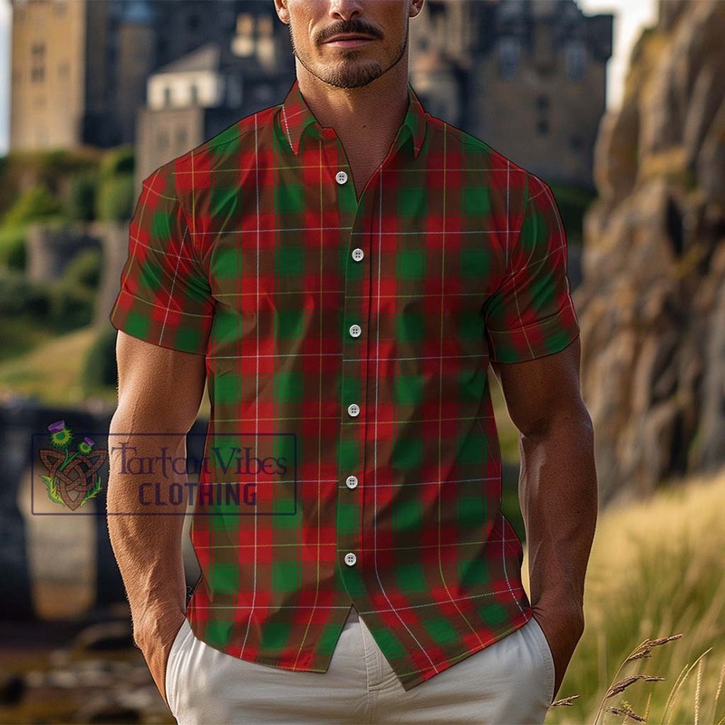 McPhee Tartan Cotton Hawaiian Shirt