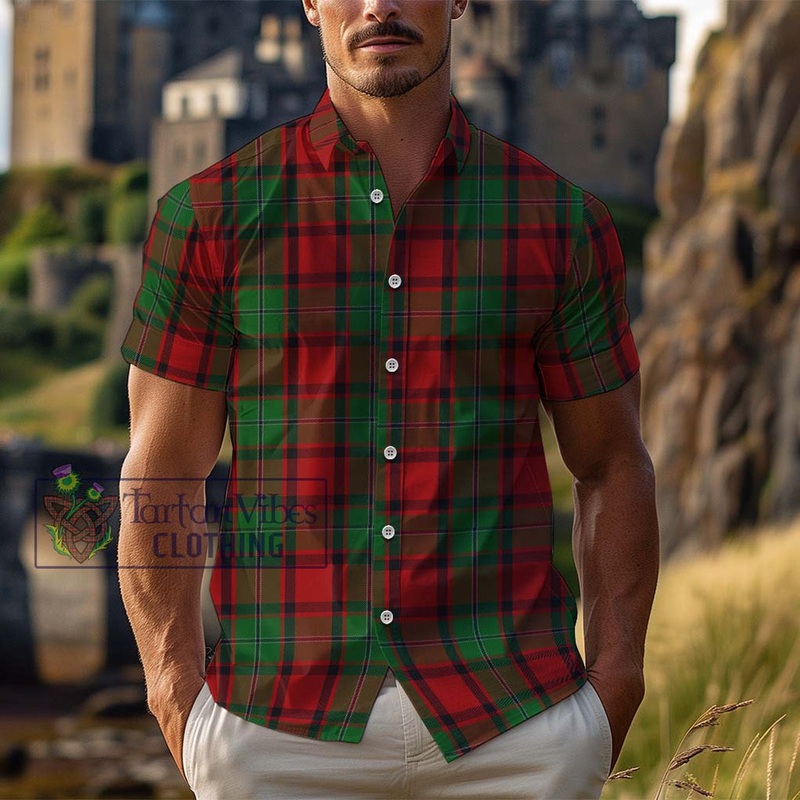 McPhail Tartan Cotton Hawaiian Shirt