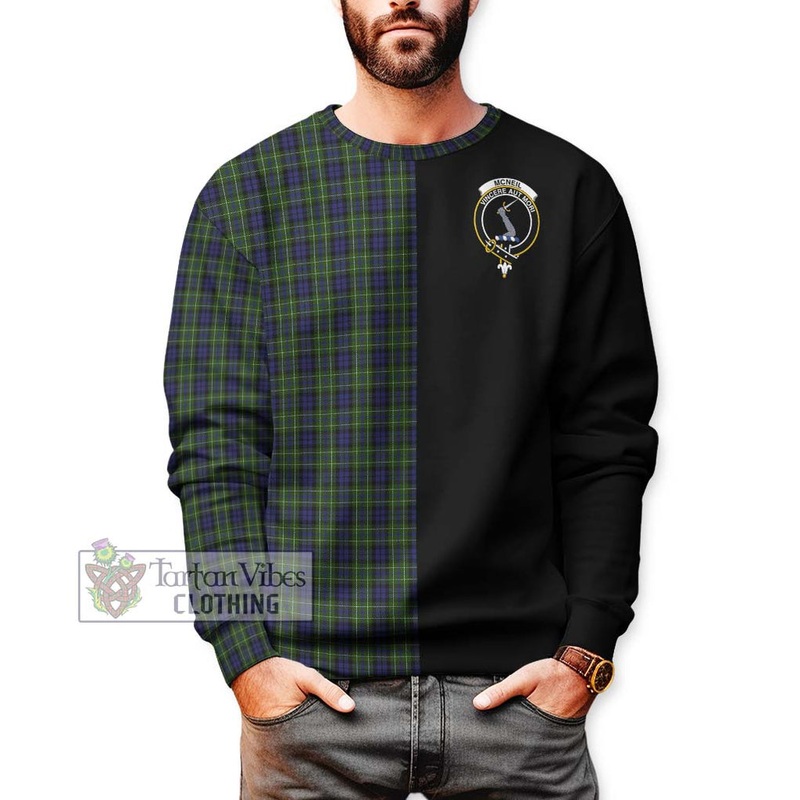 McNeil of Colonsay Tartan Sweatshirt with Family Crest and Half Of Me Style
