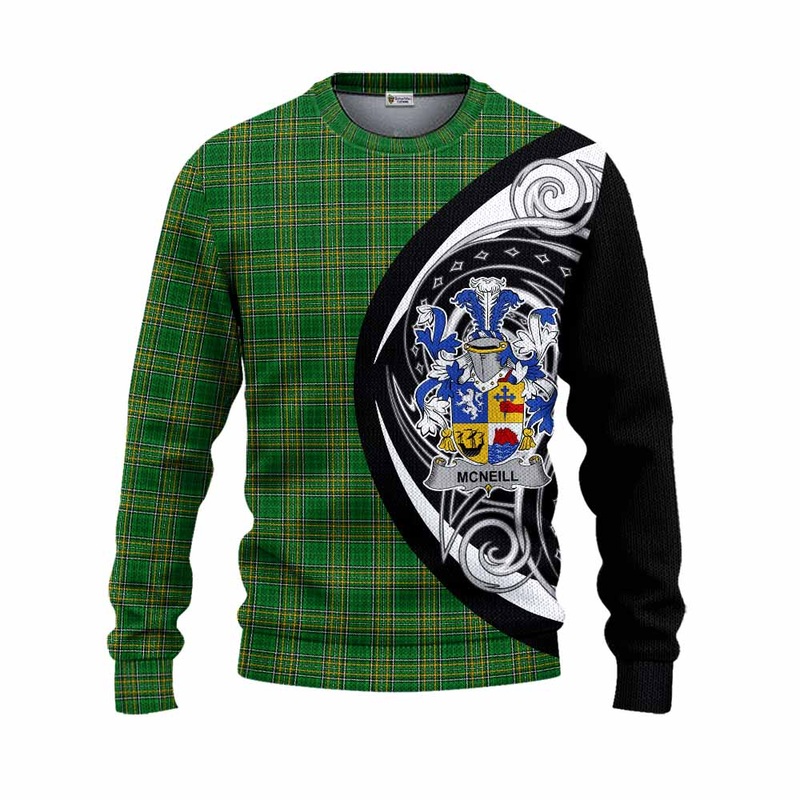 McNeill Irish Clan Knitted Sweater Celtic Circle Style