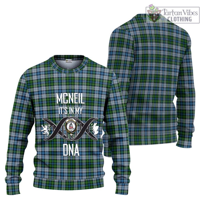 McNeil Dress Tartan Ugly Sweater with Family Crest DNA In Me Style