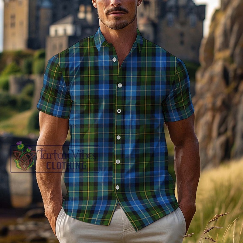 McNeil of Barra Tartan Cotton Hawaiian Shirt