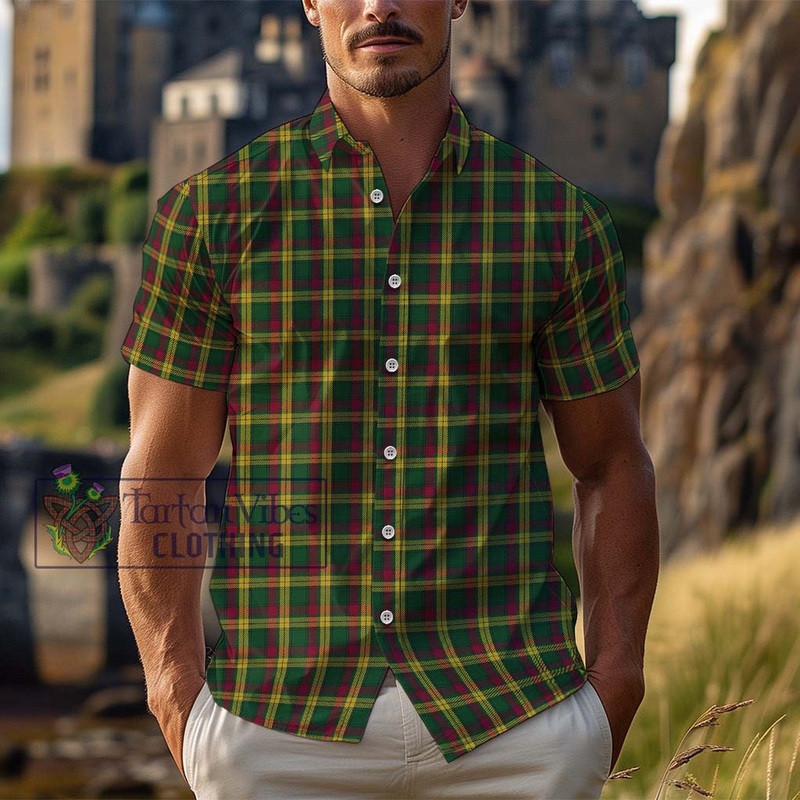 McMillan Ancient Tartan Cotton Hawaiian Shirt