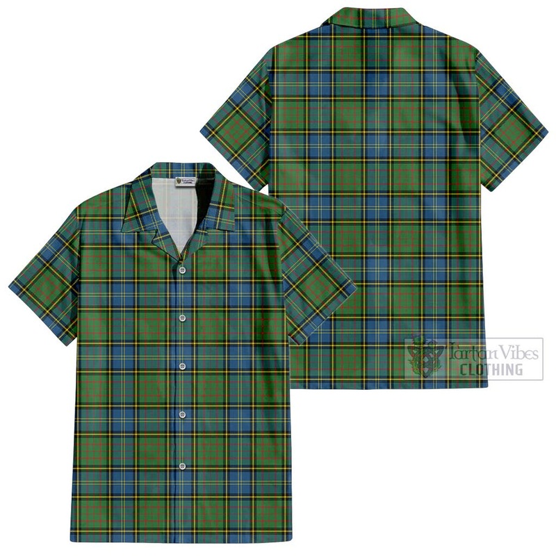 McMillan Hunting Ancient Tartan Cotton Hawaiian Shirt