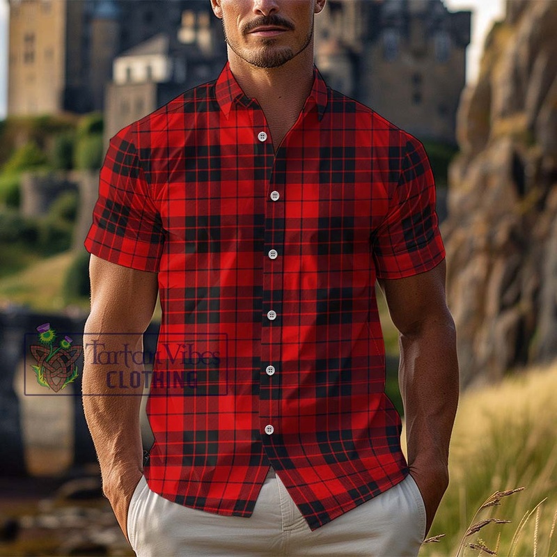 McLeod of Raasay Tartan Cotton Hawaiian Shirt