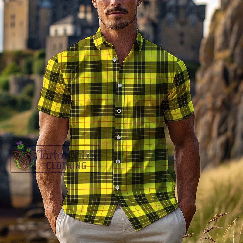 McLeod of Lewis Modern Tartan Cotton Hawaiian Shirt