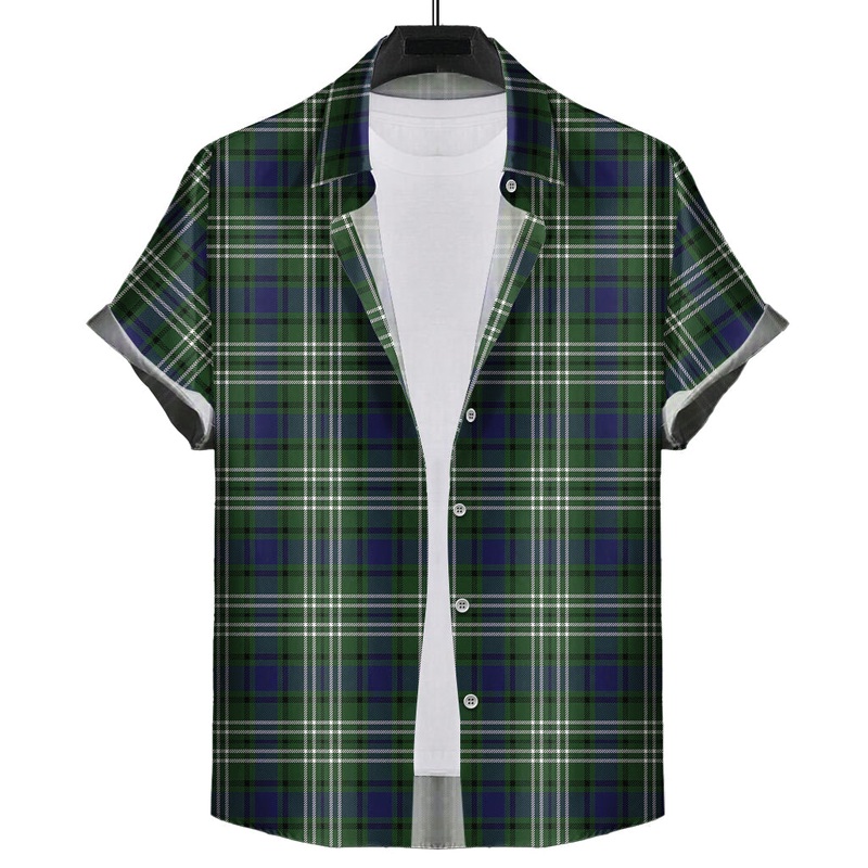 Blyth Tartan Short Sleeve Button Down Shirt