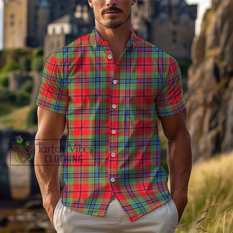 McLean of Duart Modern Tartan Cotton Hawaiian Shirt
