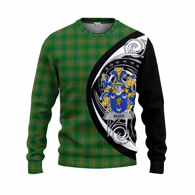 Bligh Irish Clan Knitted Sweater Celtic Circle Style