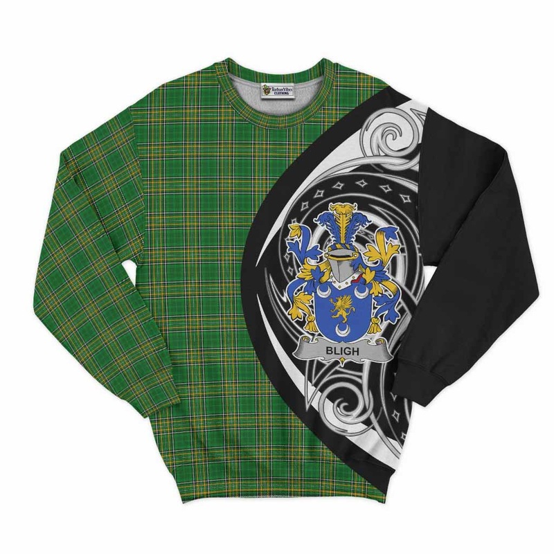 Bligh Irish Clan Sweatshirt Celtic Circle Style