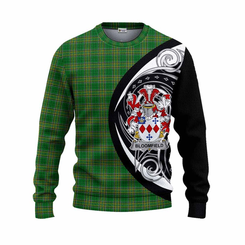 Bloomfield Irish Clan Knitted Sweater Celtic Circle Style