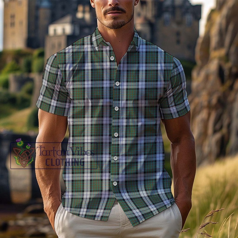 McLaren Dress Tartan Cotton Hawaiian Shirt