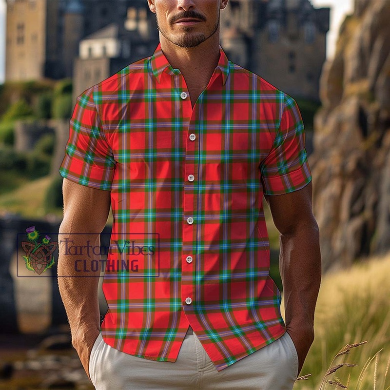 McLaine of Loch Buie Tartan Cotton Hawaiian Shirt