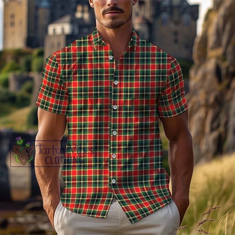 McLachlan Hunting Modern Tartan Cotton Hawaiian Shirt