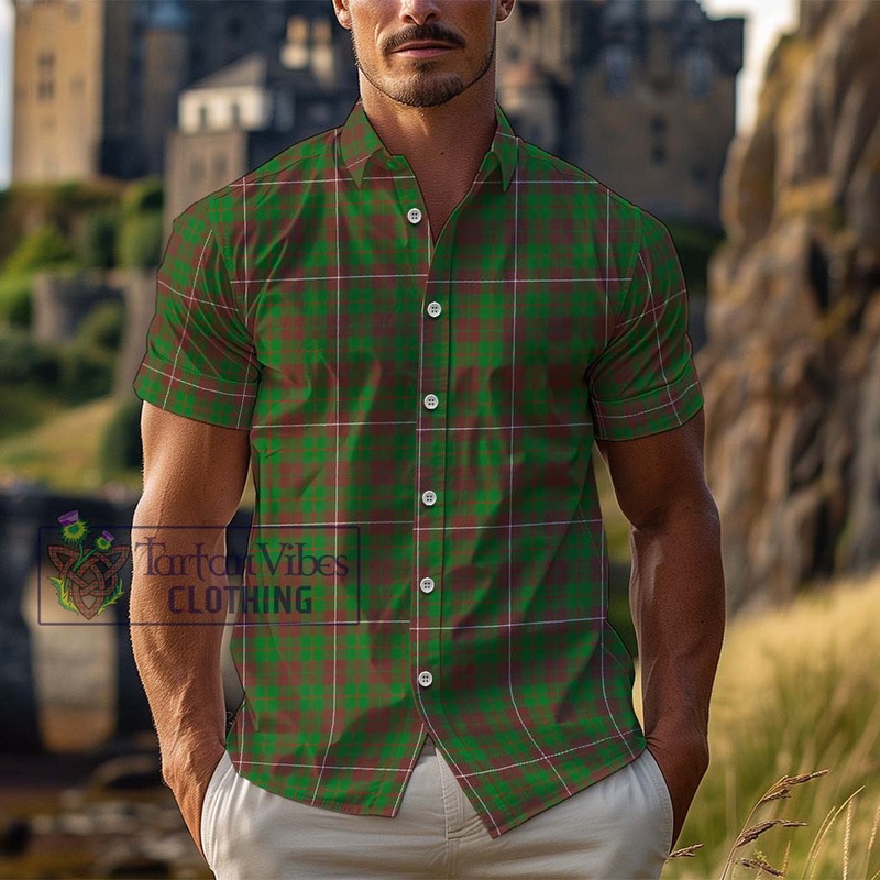McKinnon Hunting Modern Tartan Cotton Hawaiian Shirt