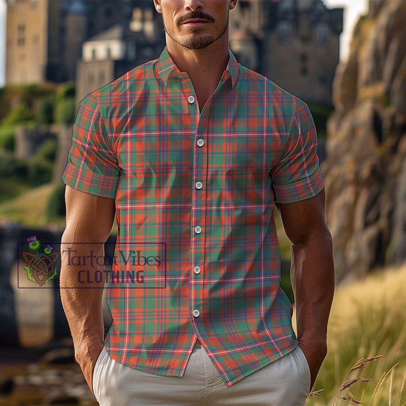 McKinnon Ancient Tartan Cotton Hawaiian Shirt