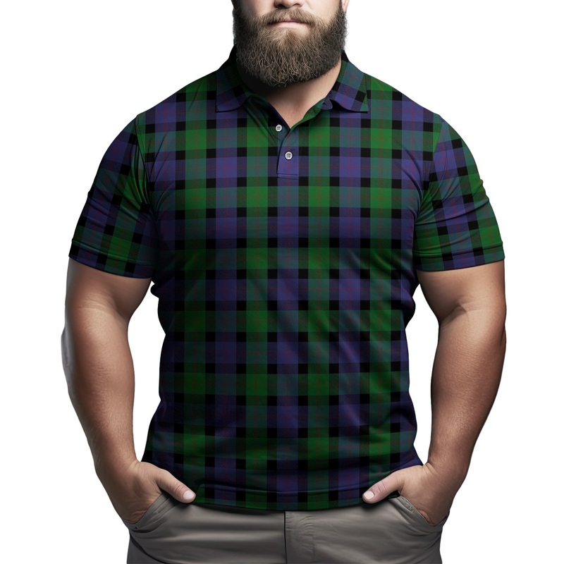 Blair Tartan Mens Polo Shirt