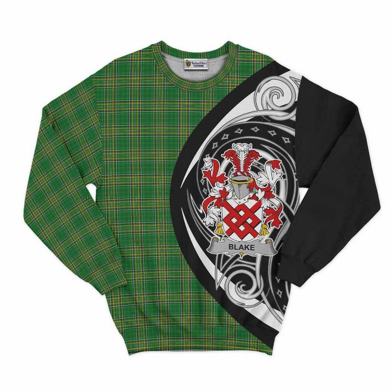 Blake Irish Clan Sweatshirt Celtic Circle Style