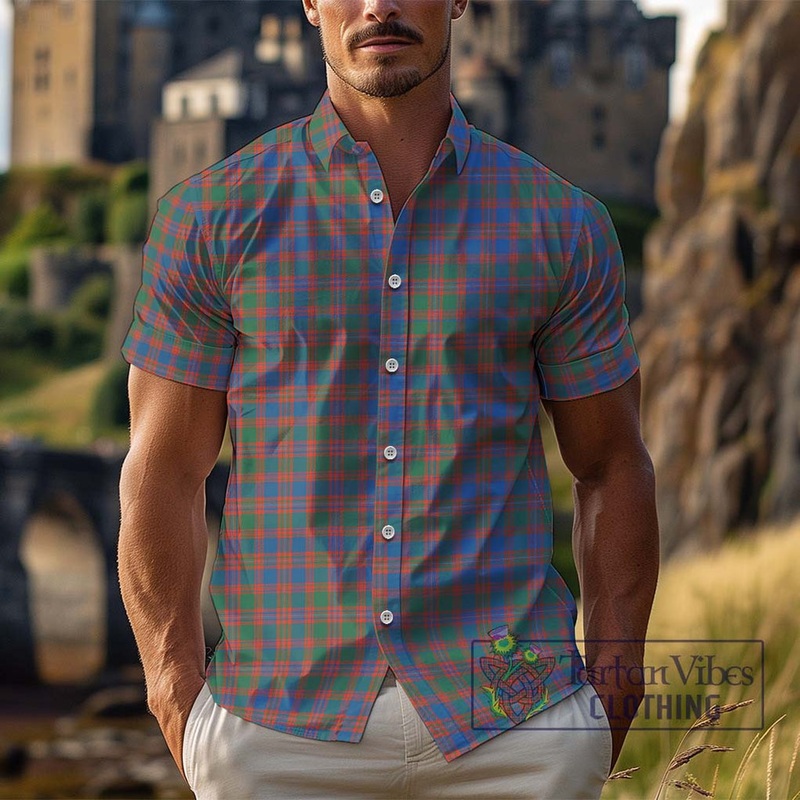 McIntyre Ancient Tartan Cotton Hawaiian Shirt