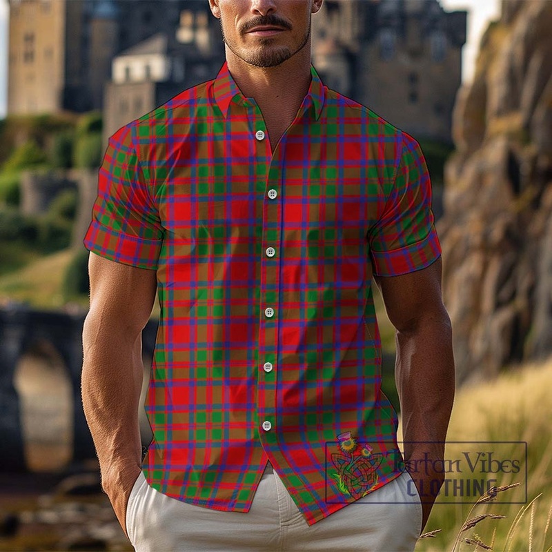 McIntosh Modern Tartan Cotton Hawaiian Shirt