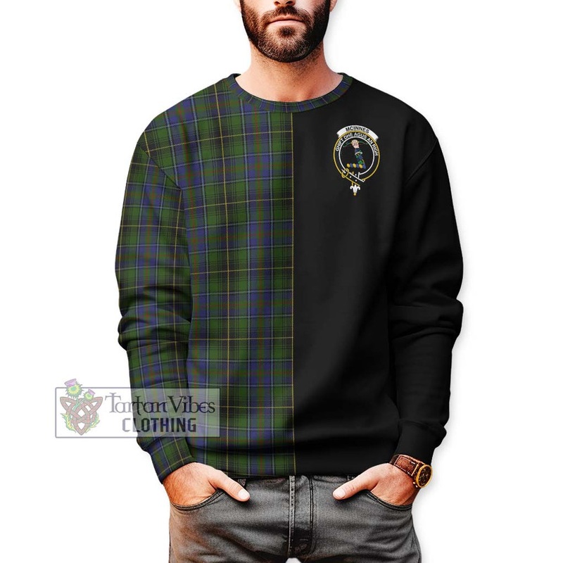 McInnes Tartan Sweatshirt with Family Crest and Half Of Me Style