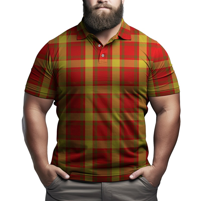 McGuire Modern Tartan Mens Polo Shirt