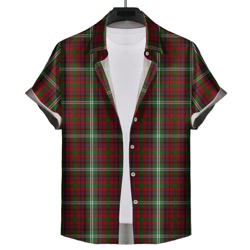 McGuire Tartan Short Sleeve Button Down Shirt