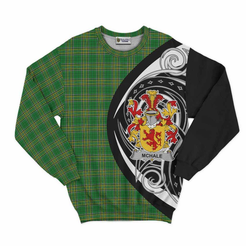 McHale Irish Clan Sweatshirt Celtic Circle Style