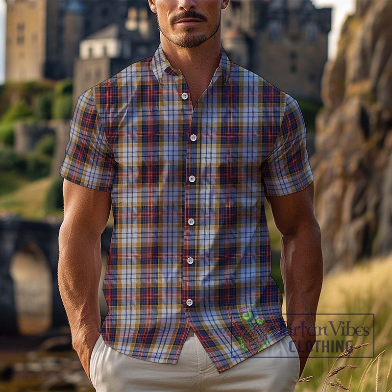 McInnes Ancient Hunting Tartan Cotton Hawaiian Shirt