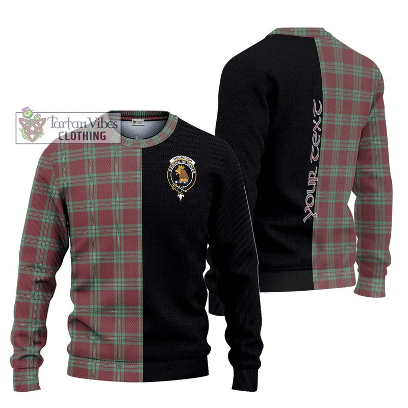 McGregor Hunting Ancient Tartan Ugly Sweater with Family Crest and Half Of Me Style