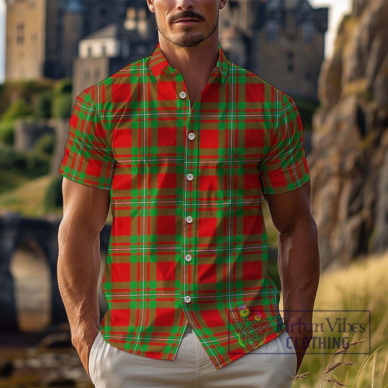 McGregor Modern Tartan Cotton Hawaiian Shirt