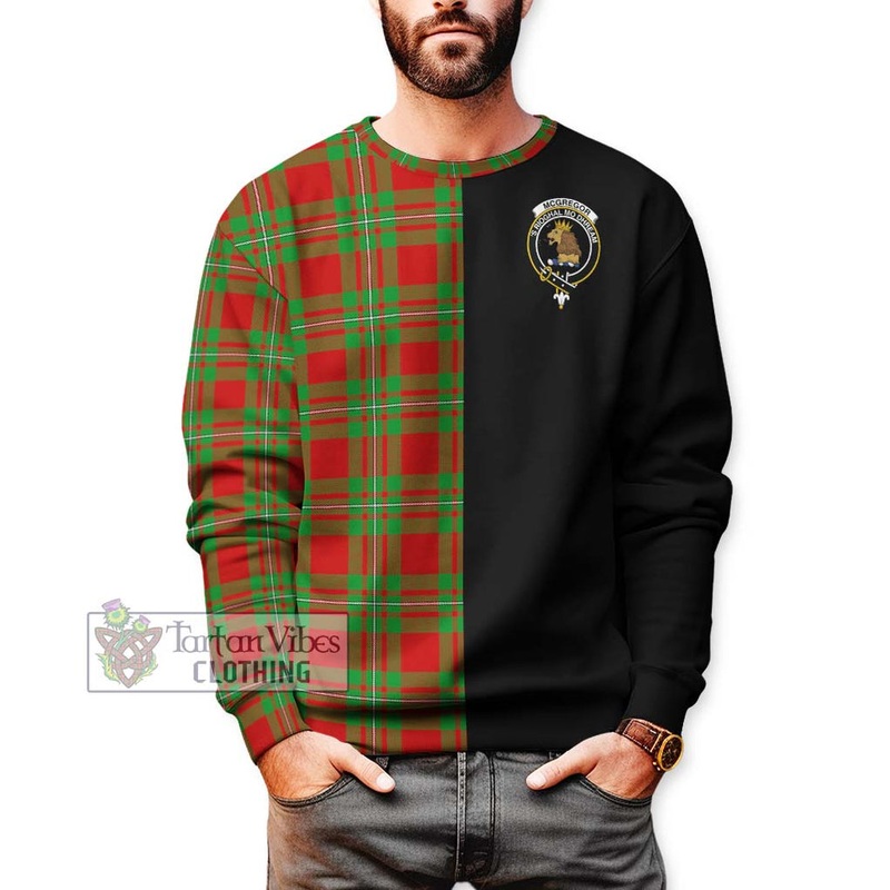 McGregor Modern Tartan Sweatshirt with Family Crest and Half Of Me Style