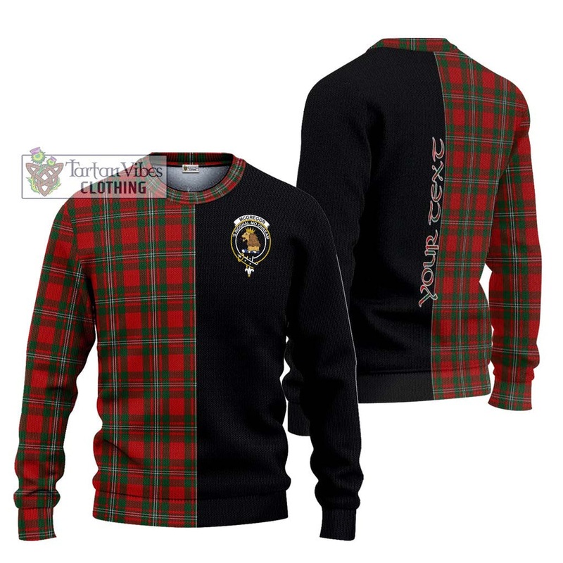 McGregor Tartan Ugly Sweater with Family Crest and Half Of Me Style